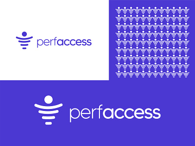Perfaccess Final Logo accessibility brand brand design brand designer branding corporate branding corporate design creative logo design logo logo design system logo