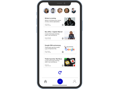 Dribbble Shot #2 app design india iphone x mobile story ui ux