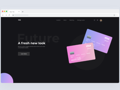 Practice UI bank design grid learn typography ui ux web