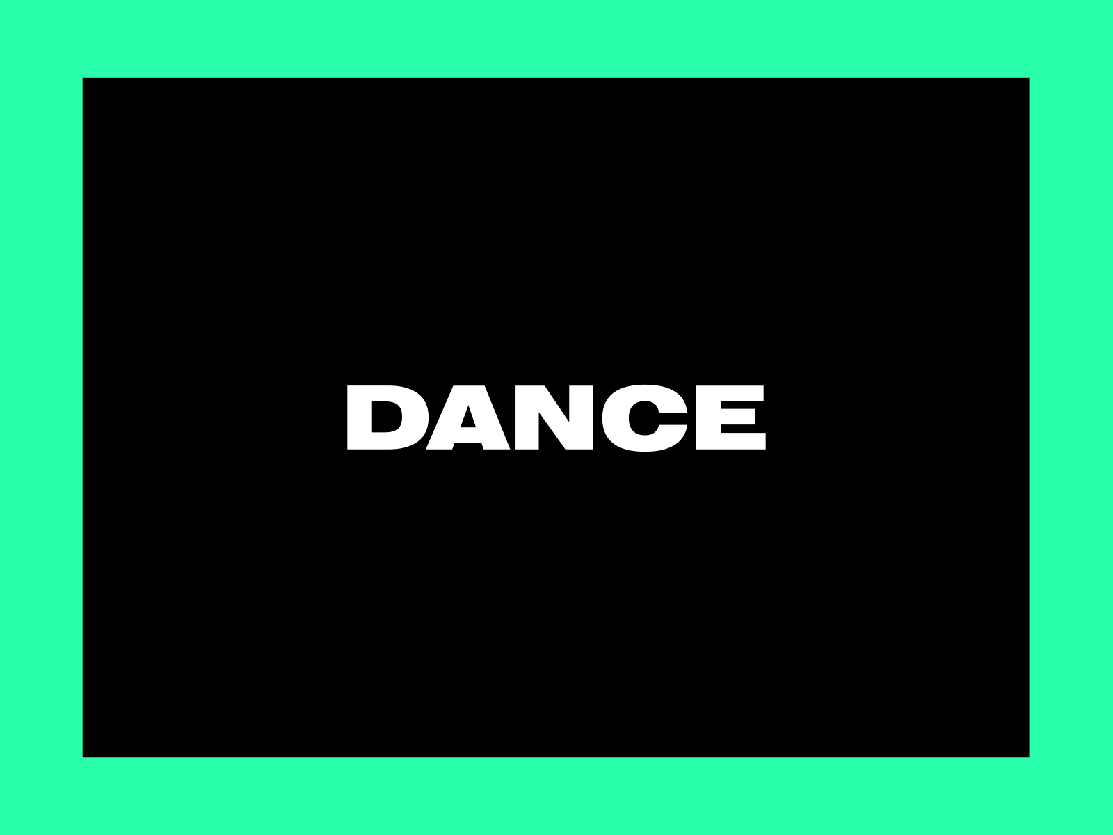 Dance animation dance kinetic kinetic type kinetictype move movement poster