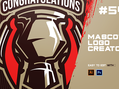 Trophy esport logo design. Winners championship for sports and gaming in  2023