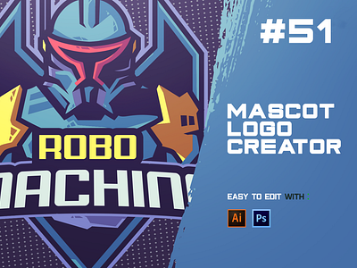 ROBO MACHINE ESPORTS LOGO CREATOR