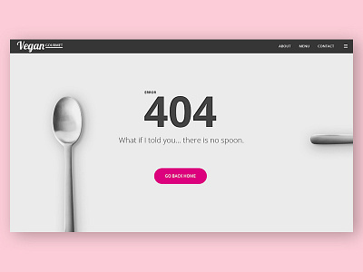 Daily UI challenge #008 - 404 Page