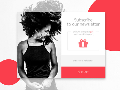 Daily UI challenge #026 - Subscribe daily ui daily ui challenge fashion gift subscribe user interface user interface design ux