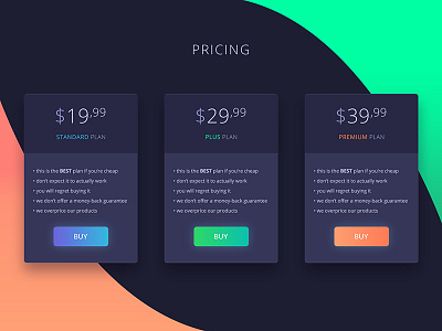 Daily UI challenge #030 - Pricing