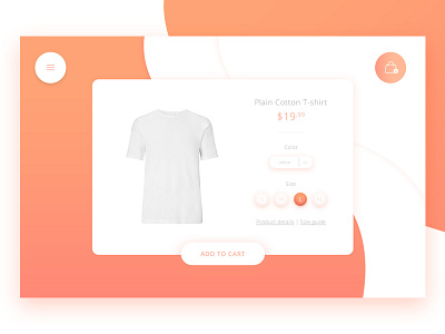 Daily UI #033 - Customize Product customize product daily ui daily ui challenge ecommerce ui design user interface webpage