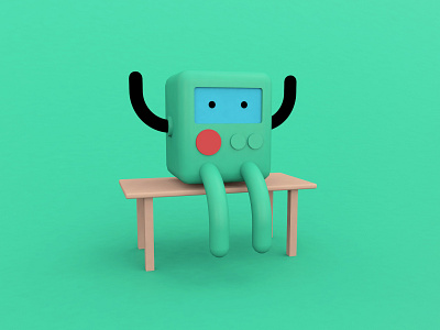 Bmo 3d bmo c4d cinema4d cute design