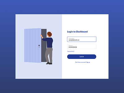 Dashboard Login - Option 1