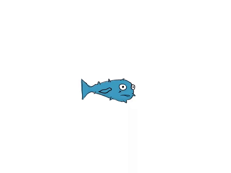 fish animation illustration