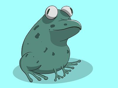 Frog design illustration