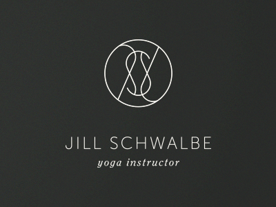 JS 2 instructor logo monogram yoga