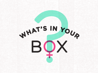 What's In Your Box? branding campaign health logo women