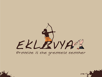 eklavya warrior brand branding design dribbble icon illustration illustrator instagram logo png typography warrior