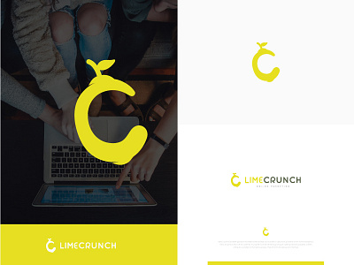 Lime Crunch adobe illustrator branding logo