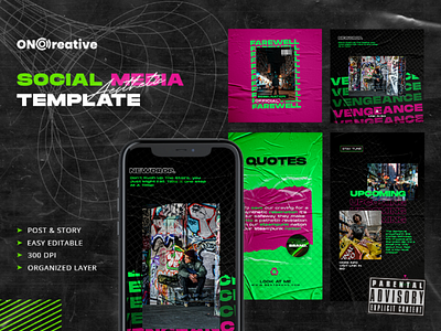 Hype Social Media Template