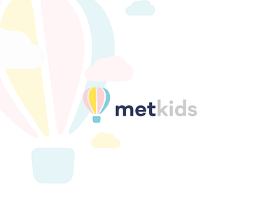 Metkids branding awesome branding colorful design graphic design illustration kids logo simple ui ux vector