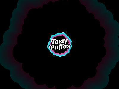 TastyPuffas logo concept
