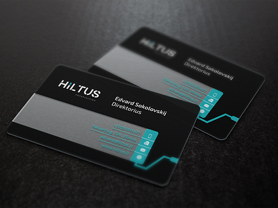 Hiltus Business Card Mockup