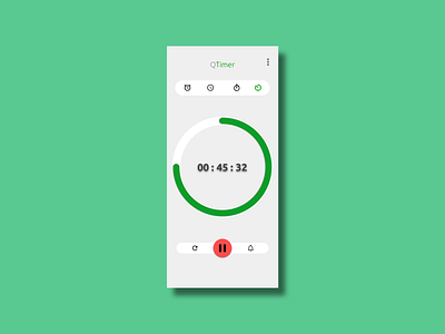 DailyUI#014 Quantum Timer