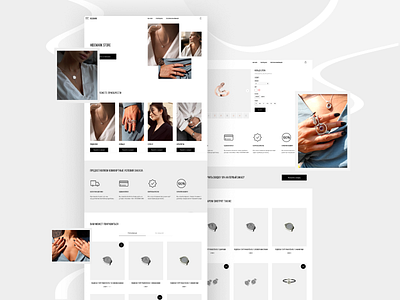 Design & Web development e-commerce jewellery 2