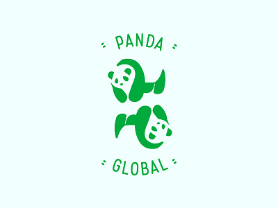 Panda // 50 Days, 50 Logos animal branding challenge design graphism logo logo a day logo animal logo design panda vector