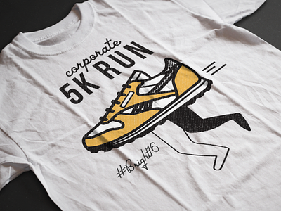 5k Run Shirt 5k design free illustration run shirt