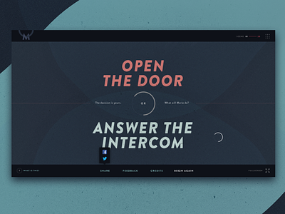 OperActive color free interactive interface opera texture typography ui ux web
