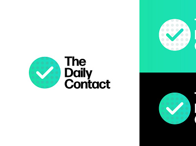 The Daily Contact - Logo Design amsterdam branding covid 19 design logo