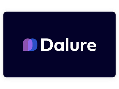 Logo Design for Dalure Consultancy blue business consultancy design it logo purple