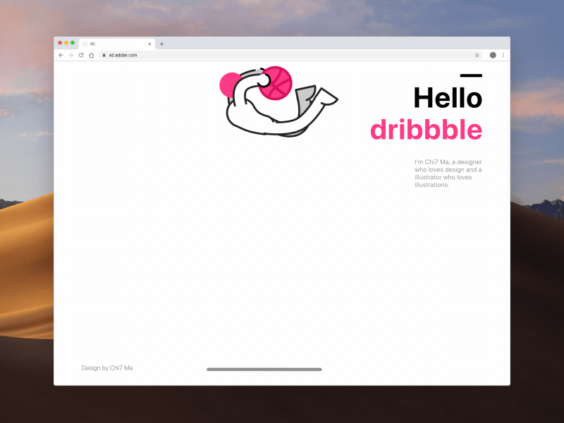 Hello dribbble