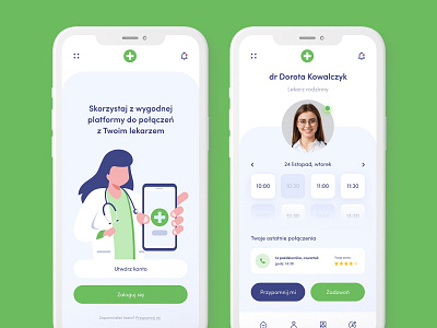 Medical application - concept