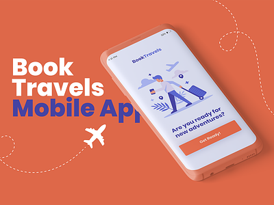 Book Travels App app booking card design inspiration plane travel travel app ui user interface