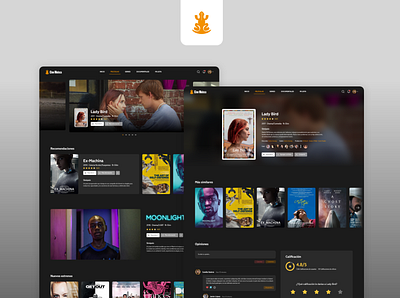 Cine Muisca concept adobexd design madewithxd movies streaming streaming app tv tv shows ui uidesign userinterface ux uxdesign vector video