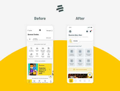 Bancolombia App Redesign app banking banking app concept figma figma design figmadesign finance redesign redesign concept ui uidesign userinterface ux uxdesign