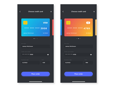 Credit Card Checkout - #dailyui #002