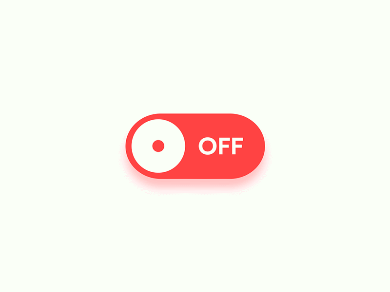 On/Off Switch - #dailyui #015 adobexd aftereffects animation design interaction madewithxd ui uidesign userinterface ux uxdesign