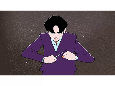 Conductor animation art cel animation character characterdesign creative inspiration