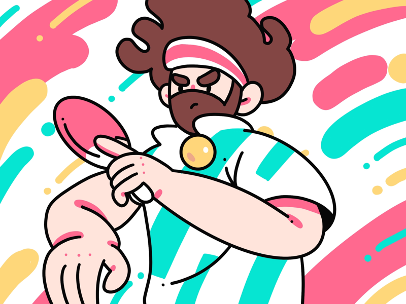 Ping Pong By Taka On Dribbble