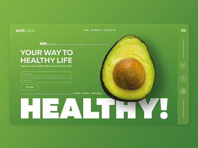 UI concept banner graphicdesign health ui ui design uidesign uiux web webdesign website design