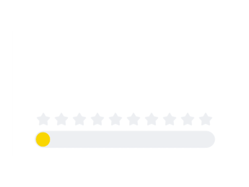 Happy Rating Slider animation gopato rating slider ui ux ux design