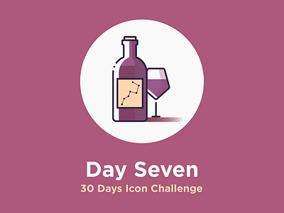 Wine - 30 days icon challenge icon
