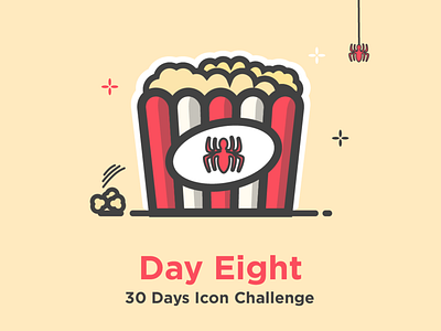 Spider Popcorn - Icon challenge icon