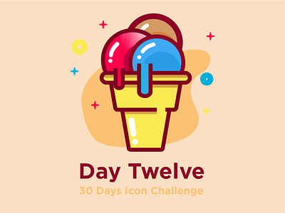 Ice cream - Icon challenge icon