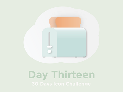Toast - Icon challenge icon illustration