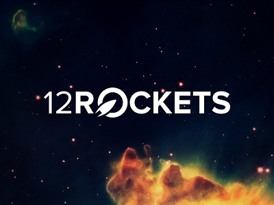 12Rockets logo 12rockets logo rocket sky space universe
