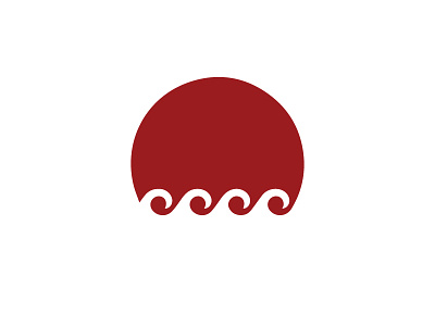 Help Japan - logo dedicated to tsunami victims flag flood illustrator japan logo mark sun tsunami vector water