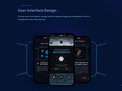 User Interface of Delta T 3d design adobe xd app augmented reality best shot client work daily ui daily ui 005 delta t dribbble best shot dribbble debut gaming gaming app mobile app mockup design ui challenge unity 3d user interface user interface design wta studios