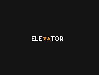 Elevator logo logodesign minimal typelogo wordmark