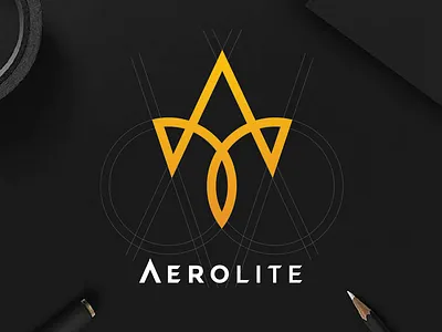 Aerolite Logo design Concept branding design graphicdesign logo logodesign minimal typography ui ux vector