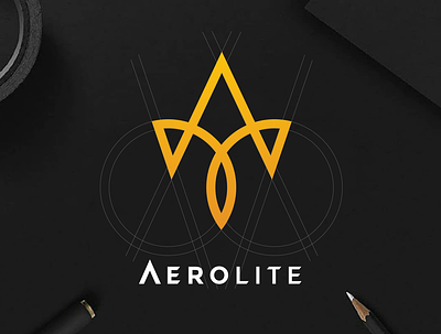 Aerolite Logo design Concept branding design graphicdesign logo logodesign minimal typography ui ux vector